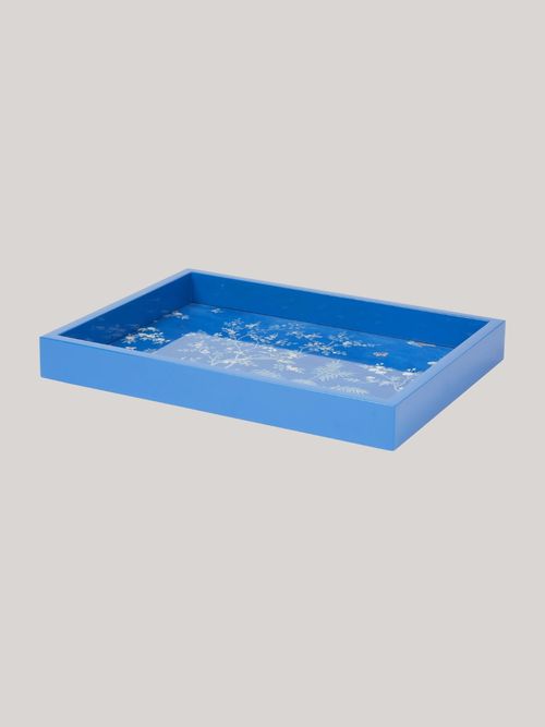 Blue Small Chinoiserie Tray