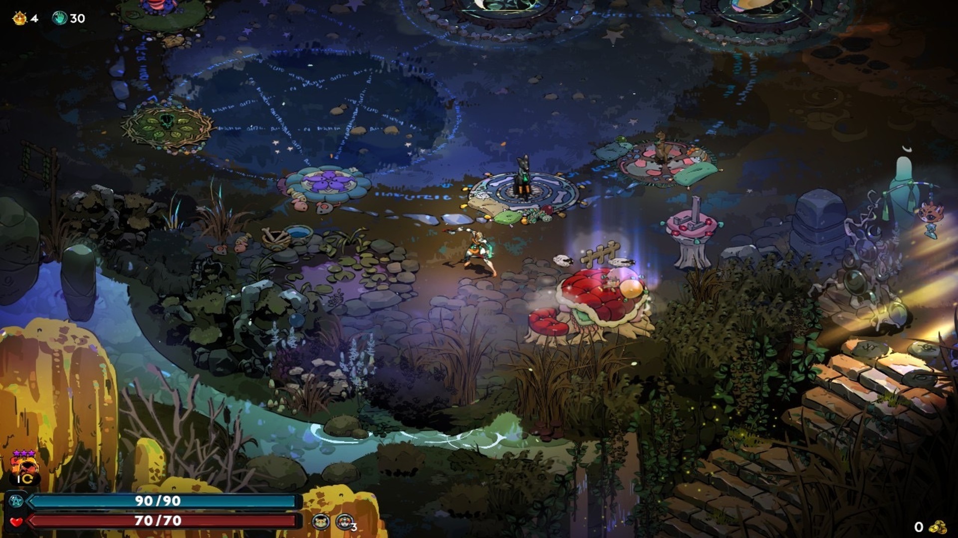 Hades 2 screenshots of the new Dream Dives mode