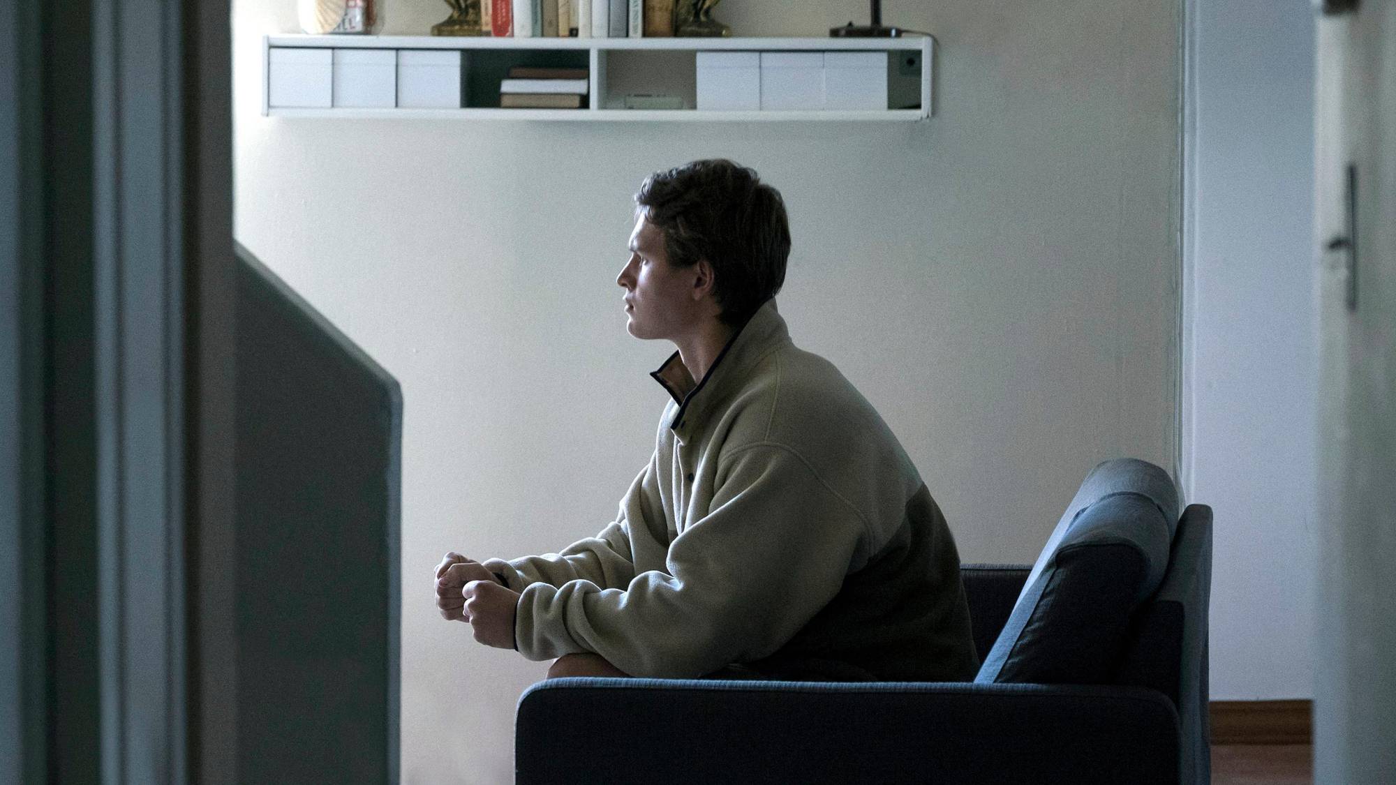 Ansel Elgort as Jonathan / John in "Jonathan"