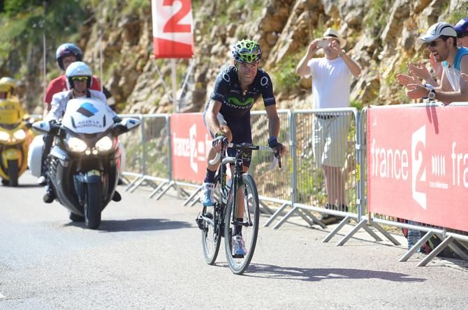 Alejandro Valverde goes on the attack