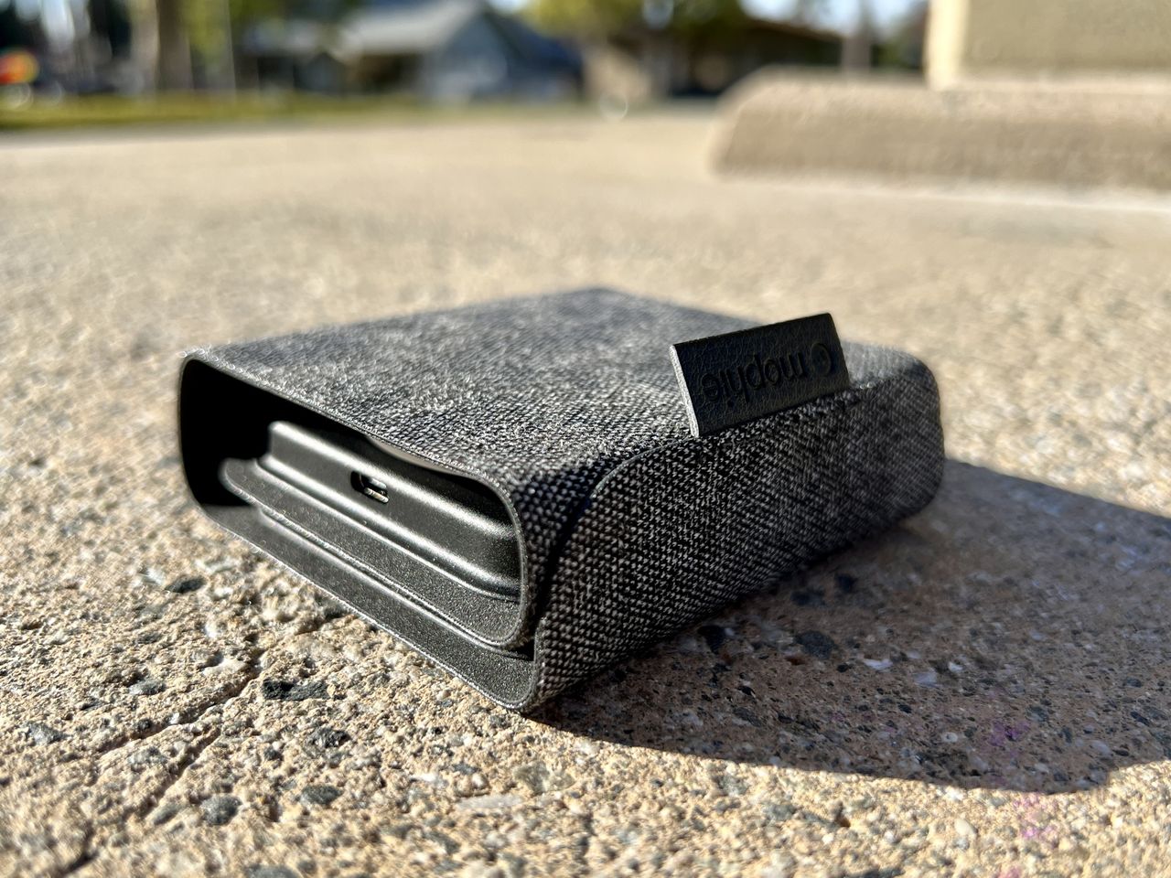 Mophie 3 In 1 Travel Charger Magsafe Folded Side