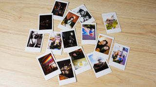 A compilation of photos of different things taken on a Fujifilm Instax mini Evo instant camera