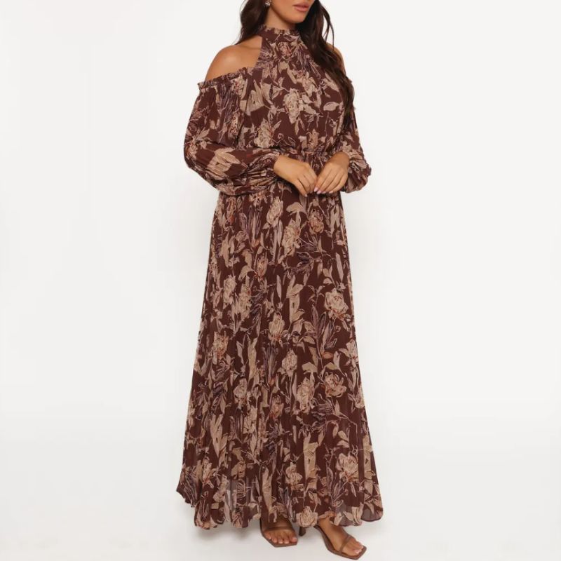 floral maxi dress