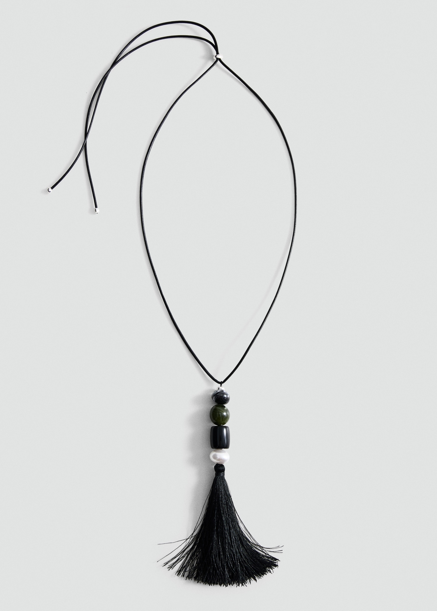 Fringed Bead Necklace - Women | Mango Usa