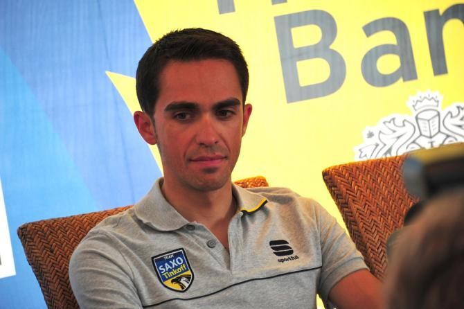 Alberto Contador says he's at 90 per cent coming into the Tour de France