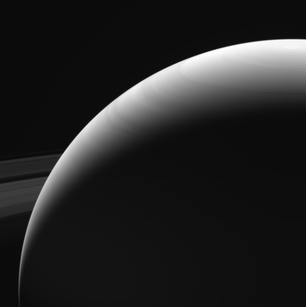 One of Cassini’s Farewell Views of Saturn