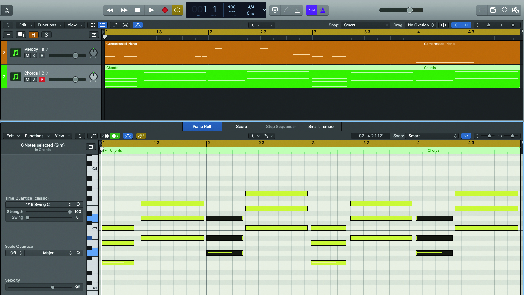 Chord Progression Melody