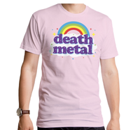 Pink death metal t-shirt: Was £25.96, now £15.57