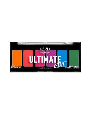 NYX Professional Makeup Ultimate Edit Mini Eyeshadow Palette - Brights
