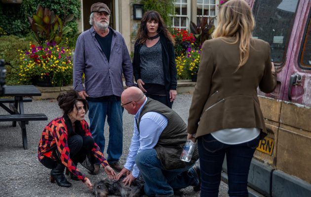 Emmerdale spoilers! Drunk Charity Dingle knocks down Zak&#039;s dog Monty