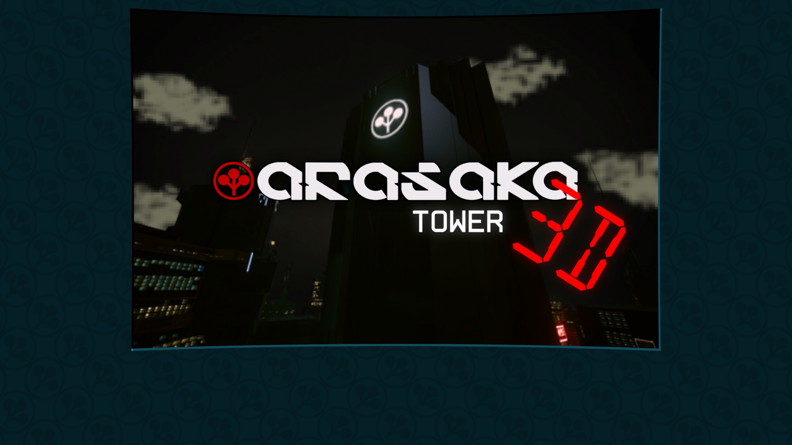 Arasaka Tower 3D start screen