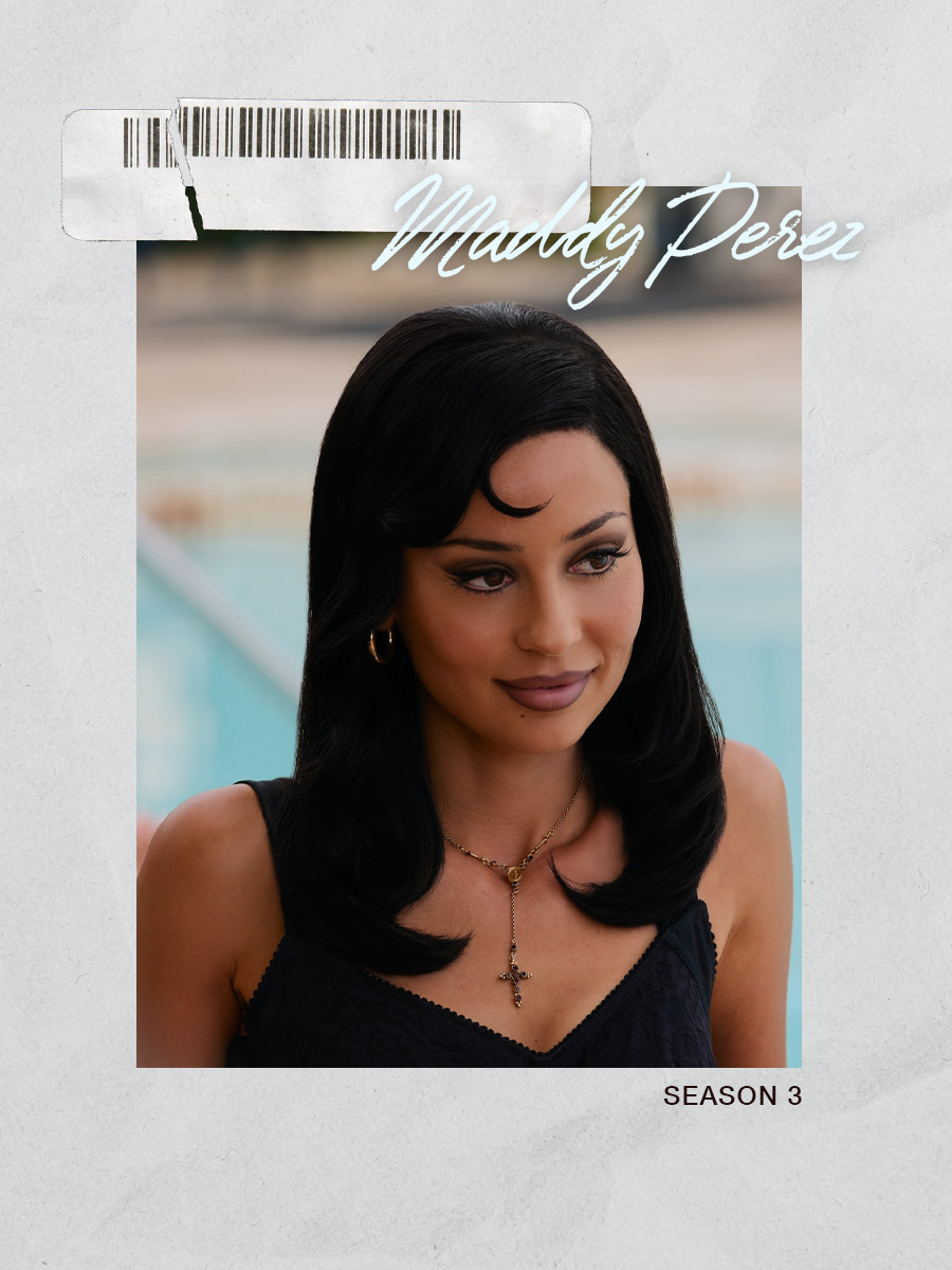 A still shot of Alexa Demie as Maddy Perez in Euphoria season 3.