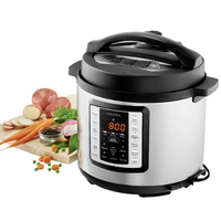 Insignia 6-Quart Multi-Function Pressure Cooker - Stainless Steel: $40 (was $100) at Best Buy