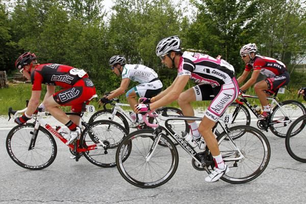 Quebecois rider Francois Parisien (Spidertech-Planet Energy).