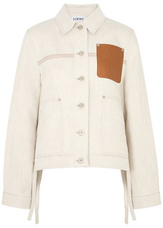 Workwear Logo Cotton-Blend Jacket