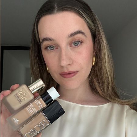 Deputy beauty editor Grace Lindsay testing new gen foundations