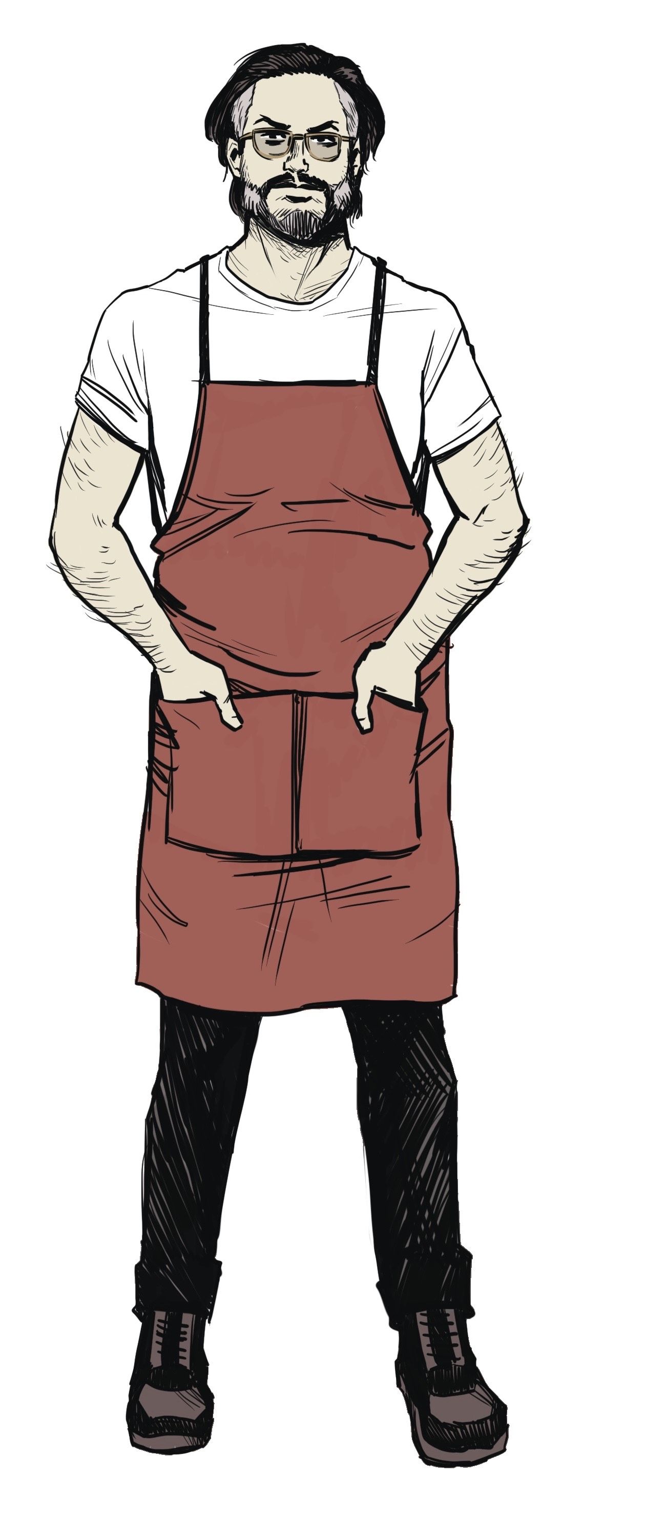 The All-Nighter character designs