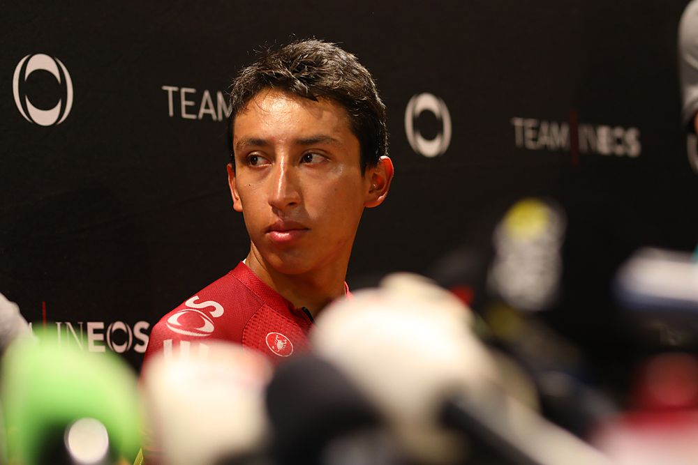 Egan Bernal on the second rest day at the Tour de France