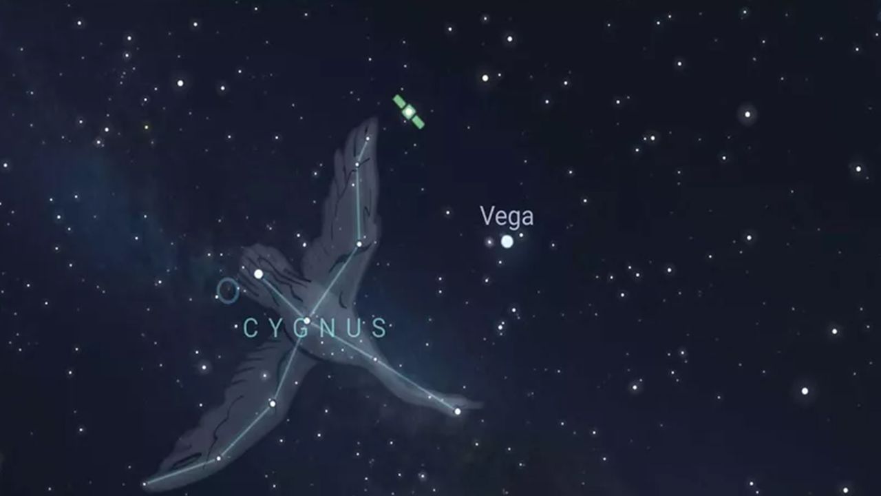 Screenshot from the Star Walk 2 app