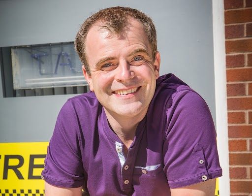 Simon Gregson as Steve McDonald in Coronation Street 