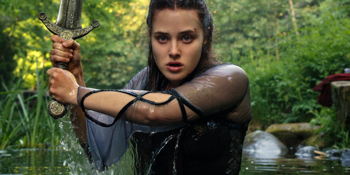 Katherine Langford as Nimue in Cursed