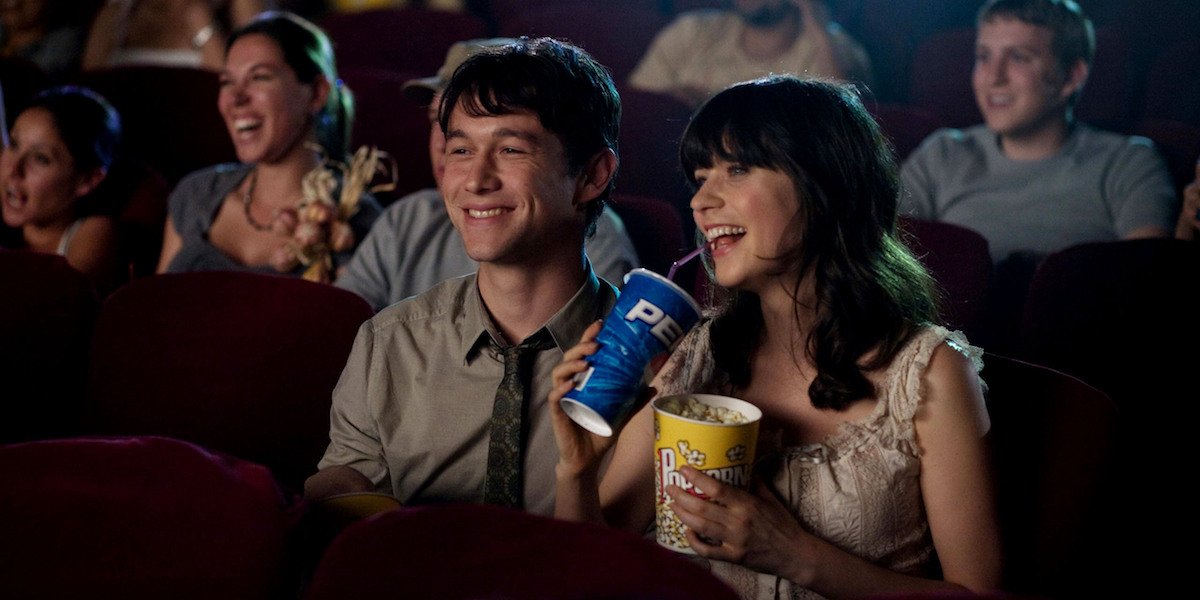 500 Days of Summer movie theater scene