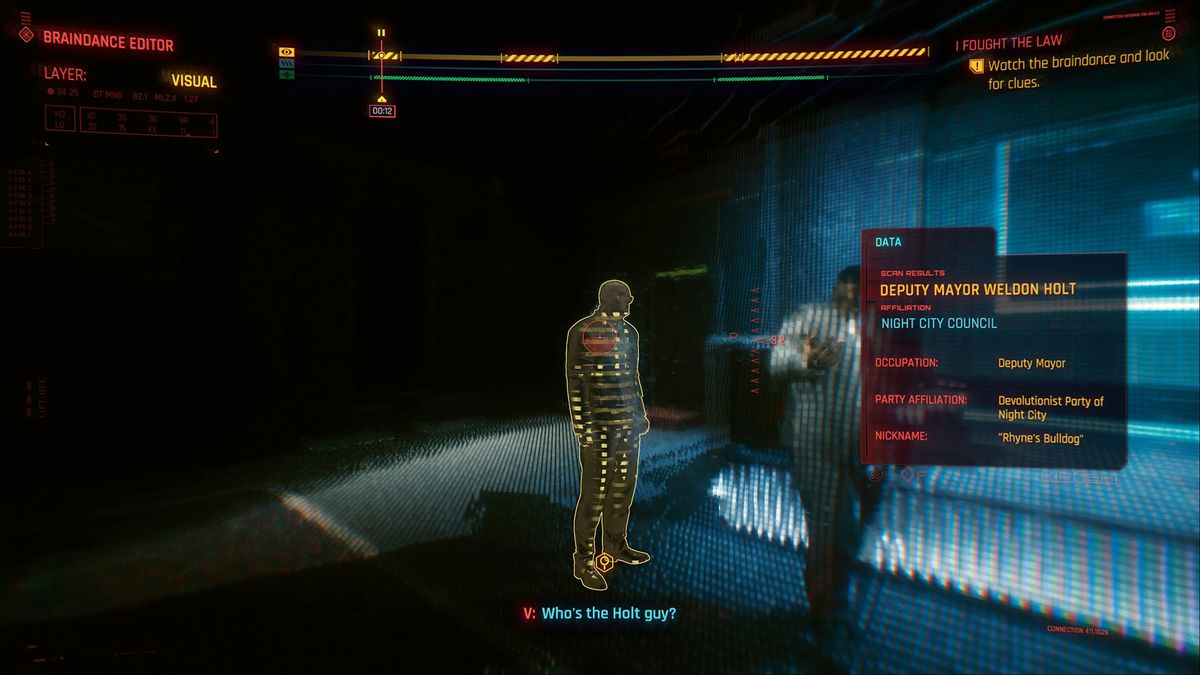 Cyberpunk 2077 I Fought The Law quest