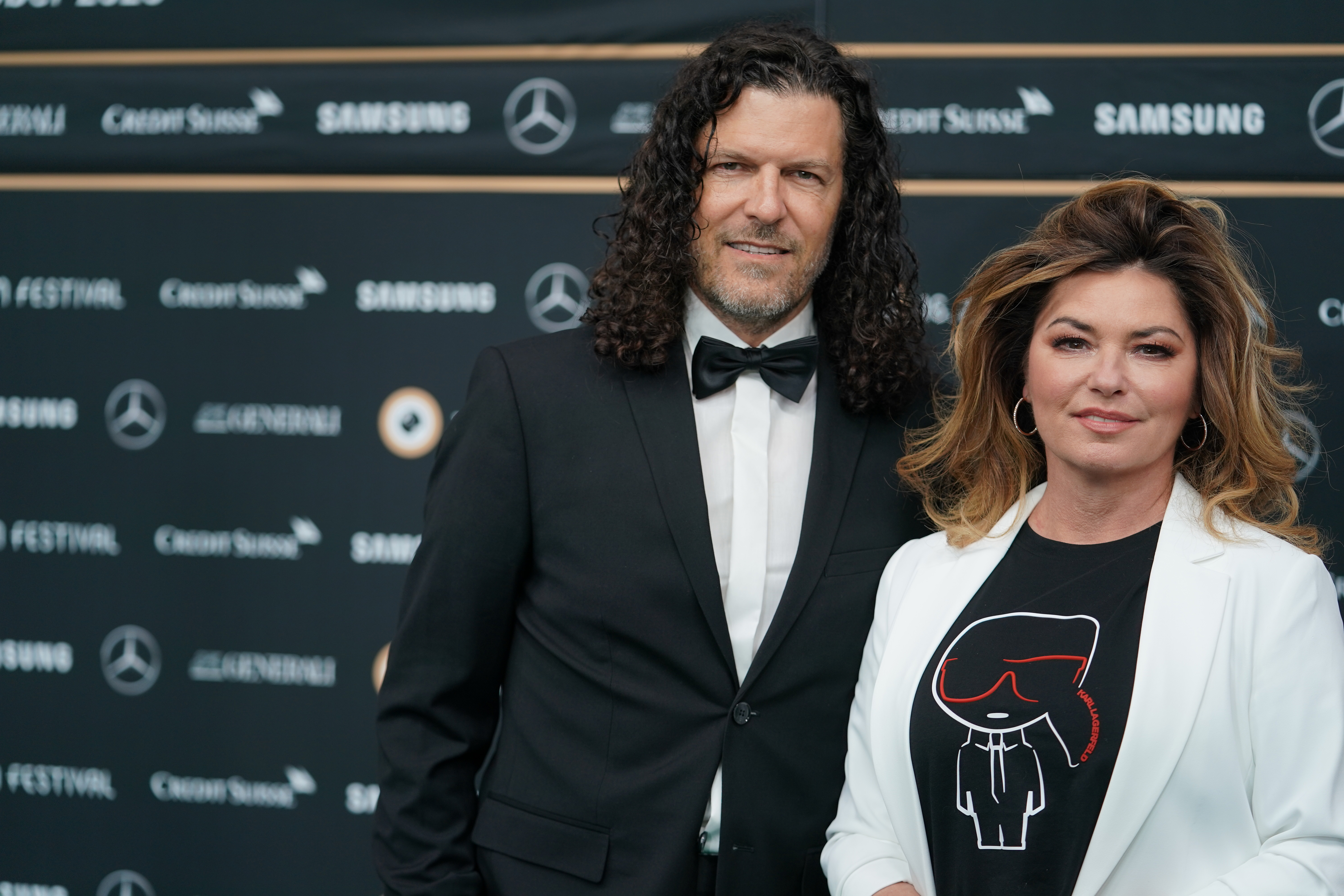 Shania Twain a Frédéric Thiébaud