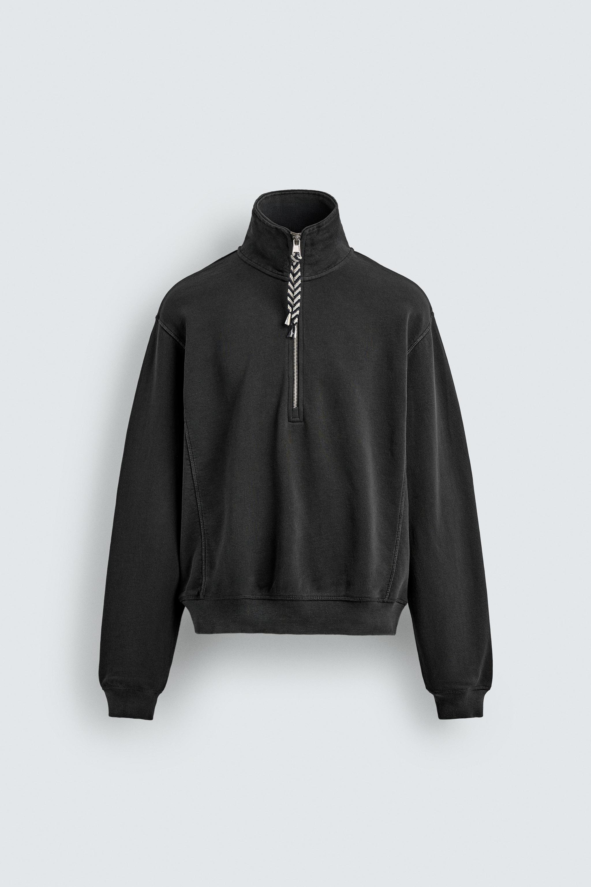 Aaron Levine X Zara Quarter-Zip Sweatshirt