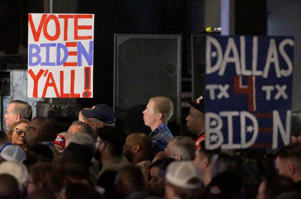 Biden rally in Texas