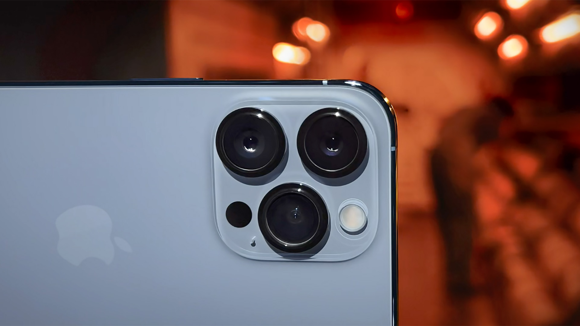 The rear camera module of the iPhone 13