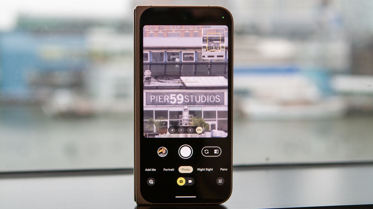 Super Res Zoom on Pixel 9 Pro Fold