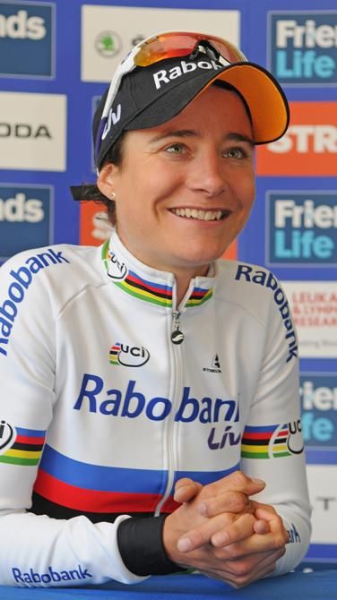 World champion Marianne Vos in the press conference