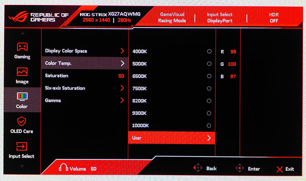 Asus ROG Strix XG27AQWMG