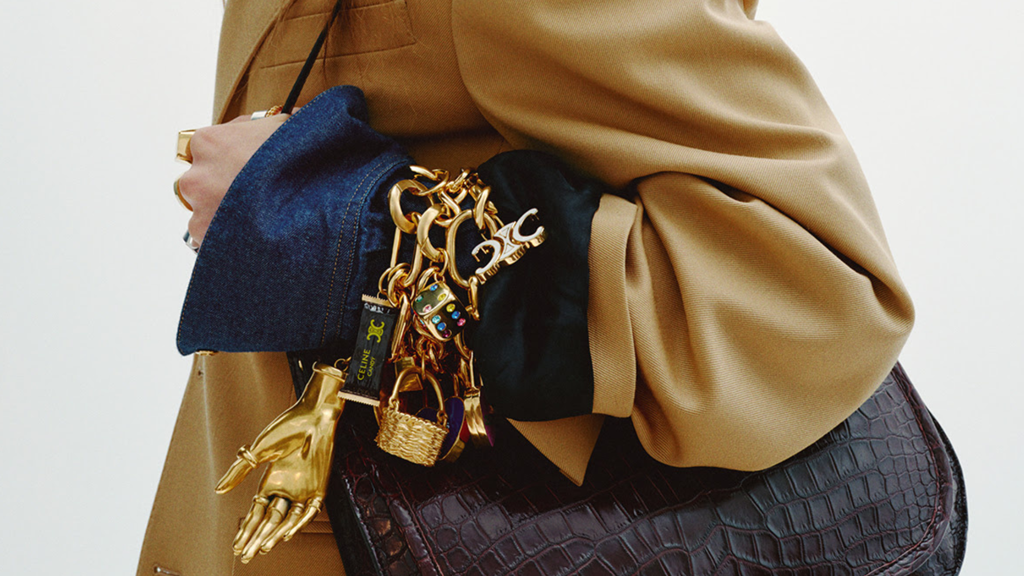 Celine charm bracelet