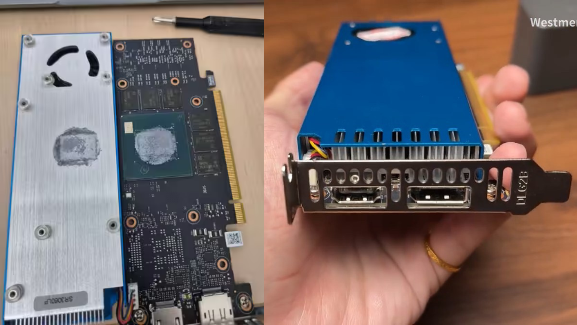 A 75W RTX 3060 with no power connectors