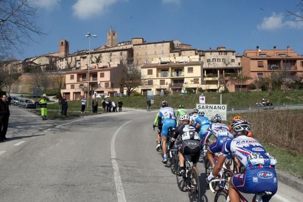 Racing in Italy.