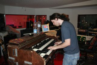 David Domminney Fowler in studio