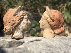 Some of the figurines didn't have bodies, suggesting there were other terracottas to be found in the area.