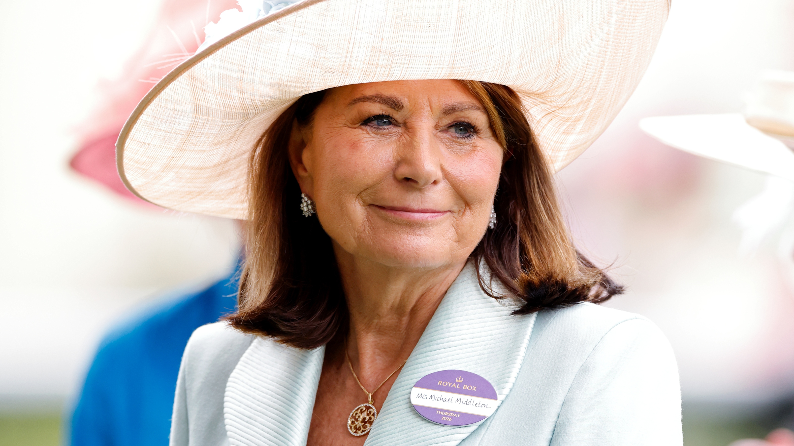 Carole Middleton attends day 3 'Ladies Day' of Royal Ascot 2026 