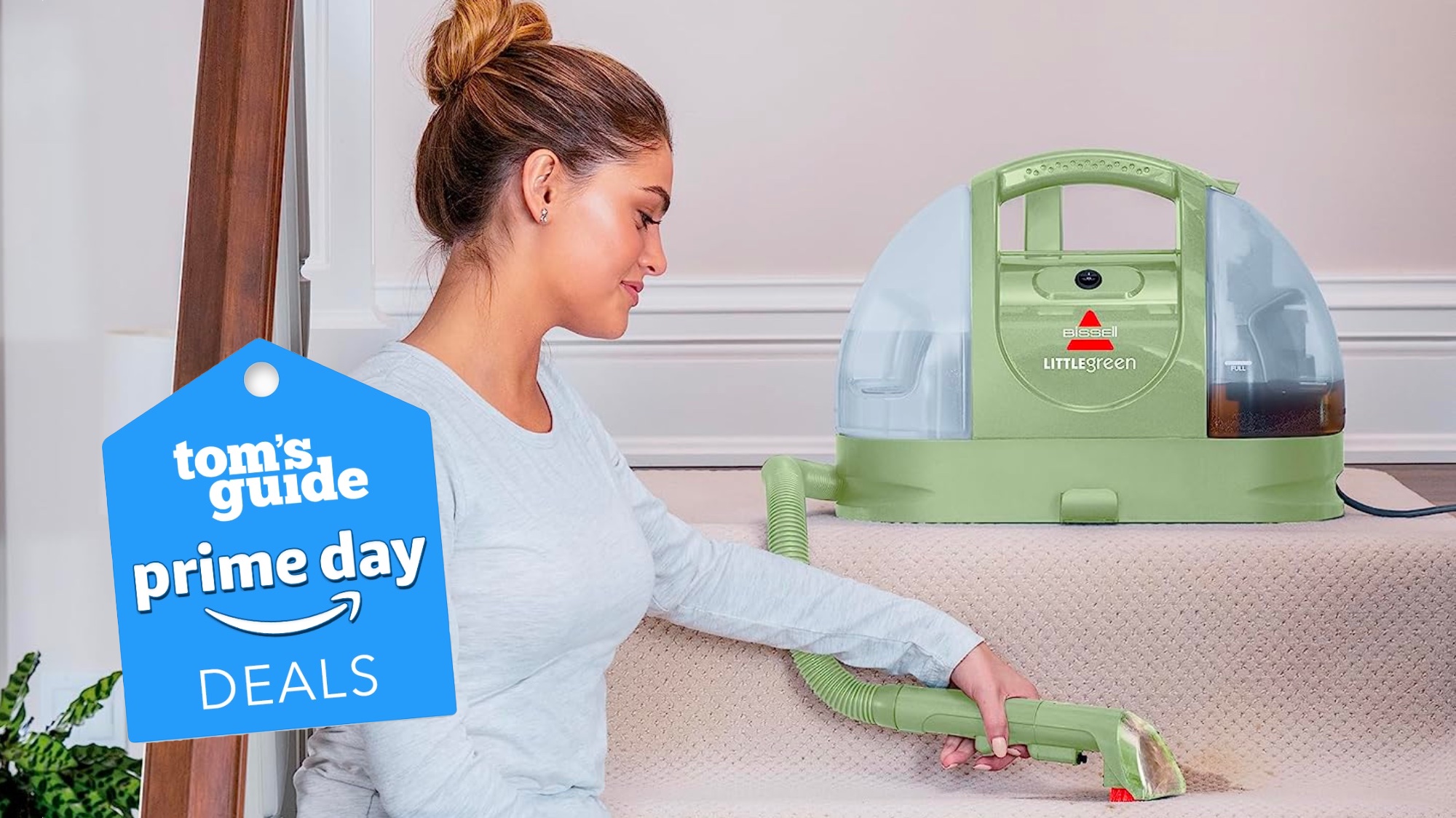 BISSELL Little Green Multi-Purpose Portable Carpet and Upholstery Cleaner