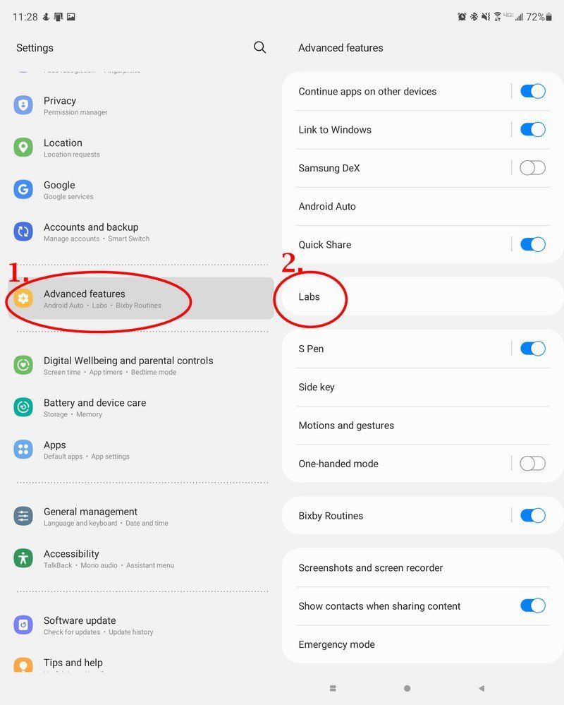 How to pin the app taskbar to the side of your Samsung Galaxy Z Fold 3 ...