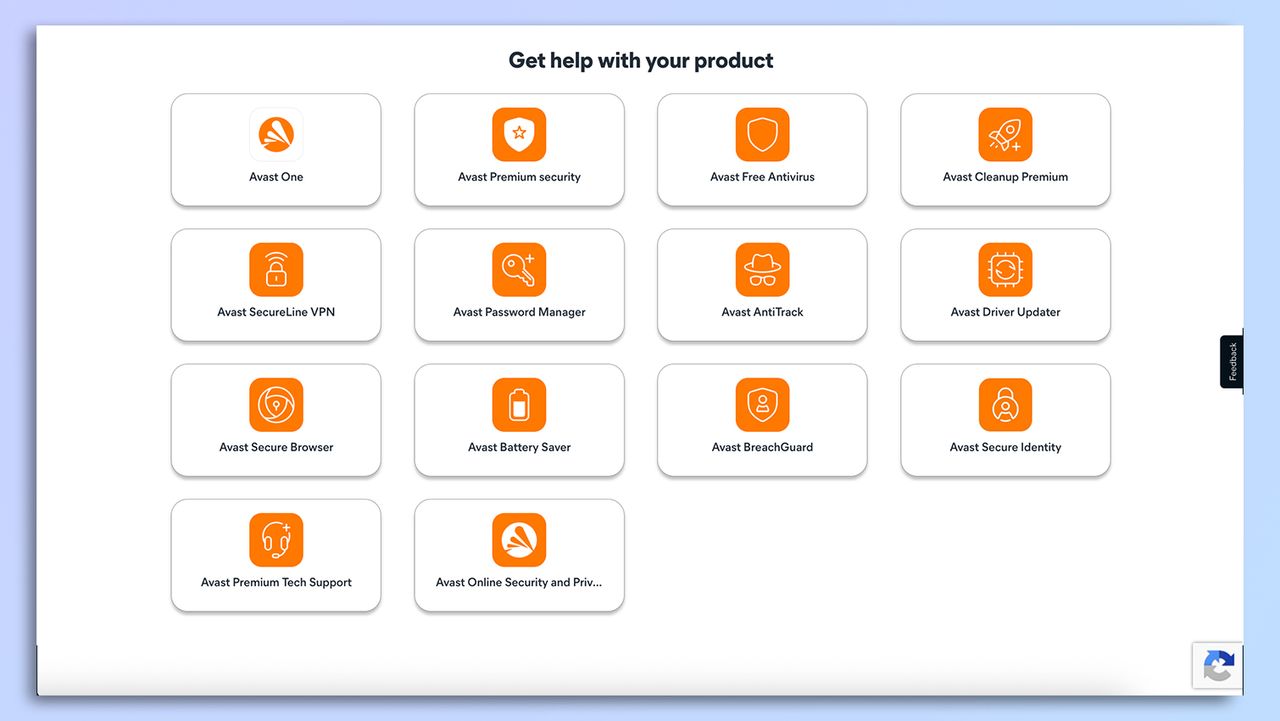Avast One antivirus software screenshot