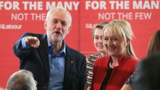 Jeremy Corbyn and Rebecca Long-Bailey
