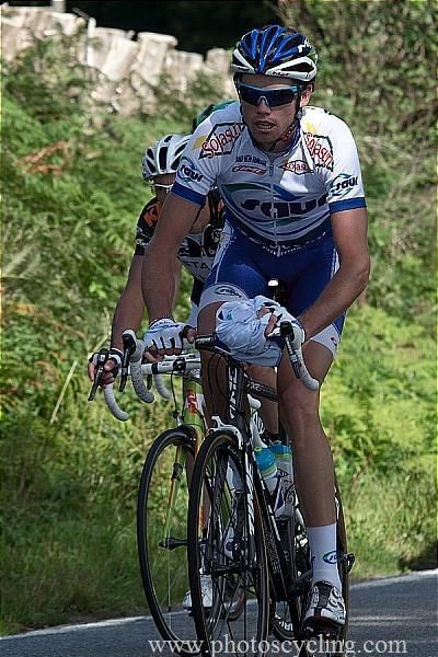 Yannick Talabardon (Saur - Sojasun) was part of the day's break.