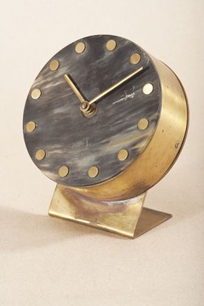 Image of steel clock