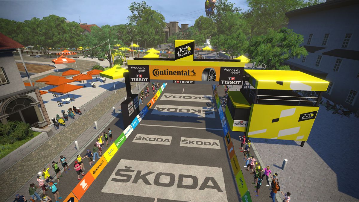Zwift Tour de France Stage 3