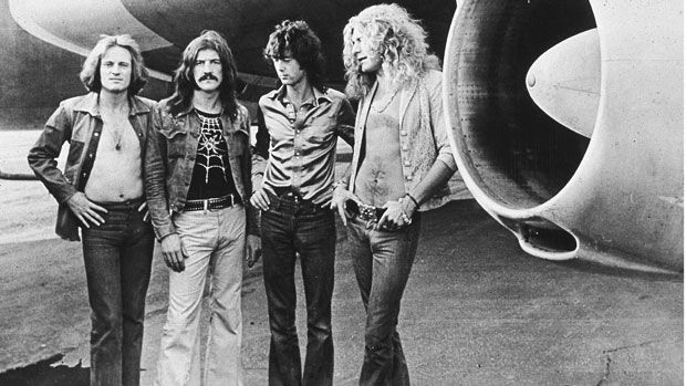 Led Zeppelin in 1973