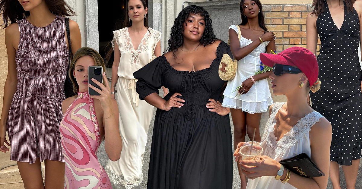 6 Summer Dress Trends Fashion People Are Wearing This Season | Who What Wear