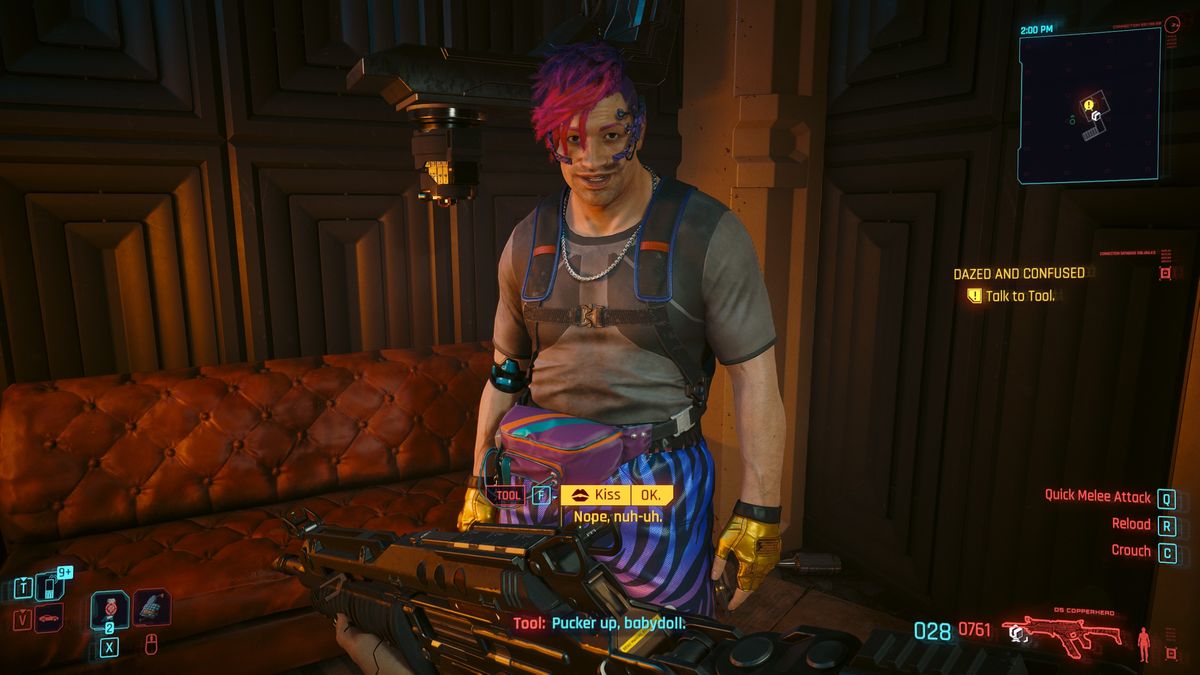 Cyberpunk 2077 dazed and confused